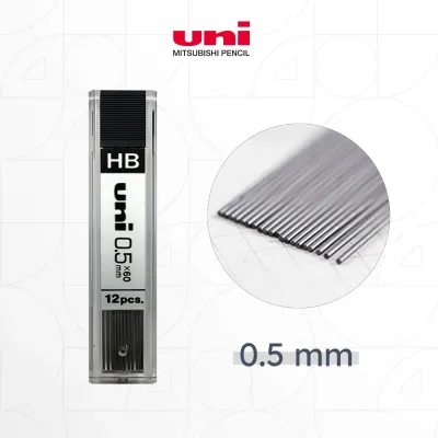 uni HB Pencil Refill Leads
